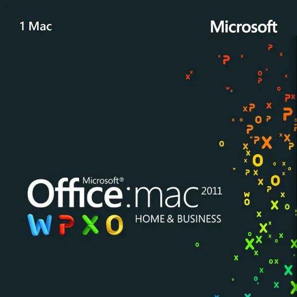 Microsoft Office 2011 for Mac Home and Business Retail Box