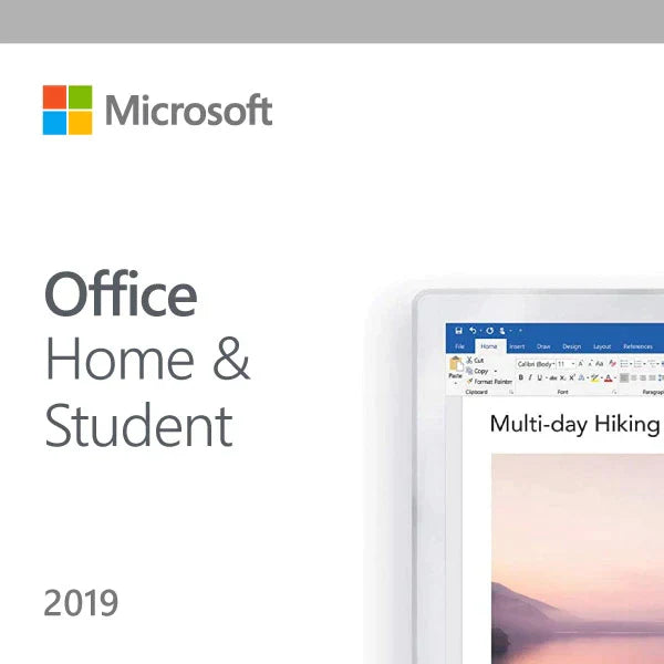 Microsoft Office 2019 Home & Student License Download - PC