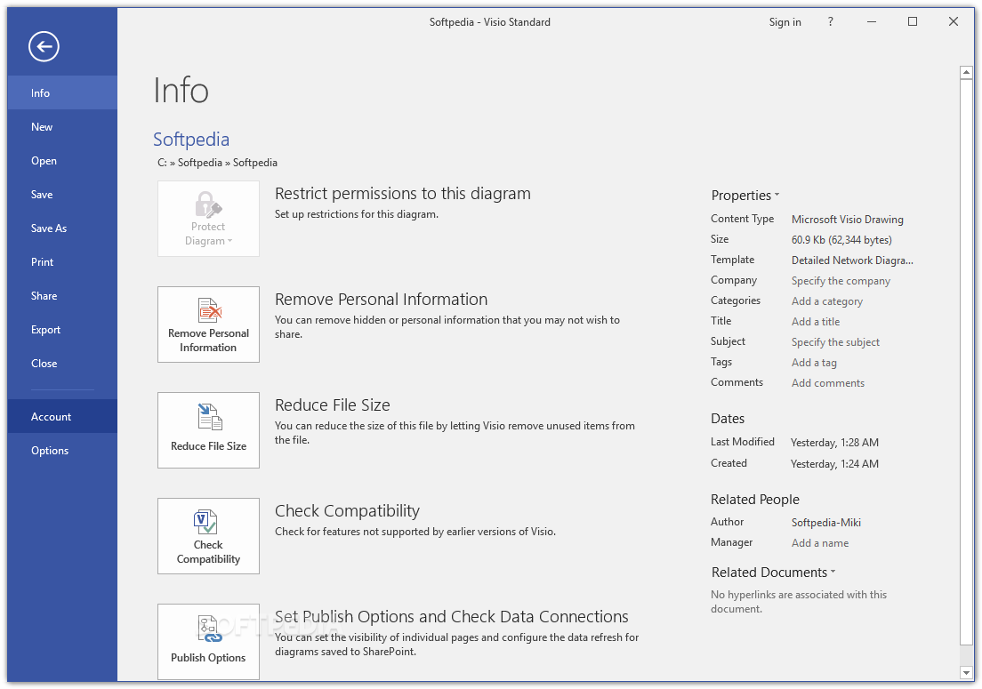 Microsoft Visio Standard 2019 License